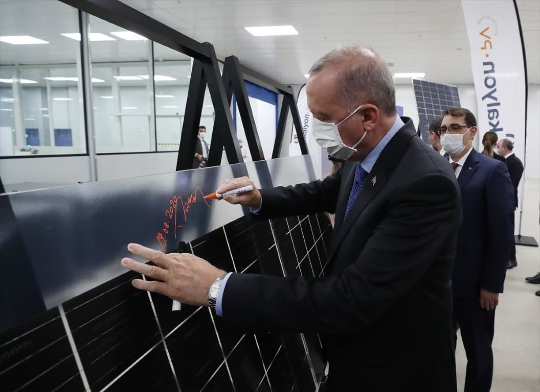 Konya Karapınar'daki Güneş Enerjisi Santrali