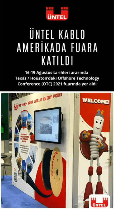 Untel_Kablo_OTC2021 offshore_teknoloji-fuarı