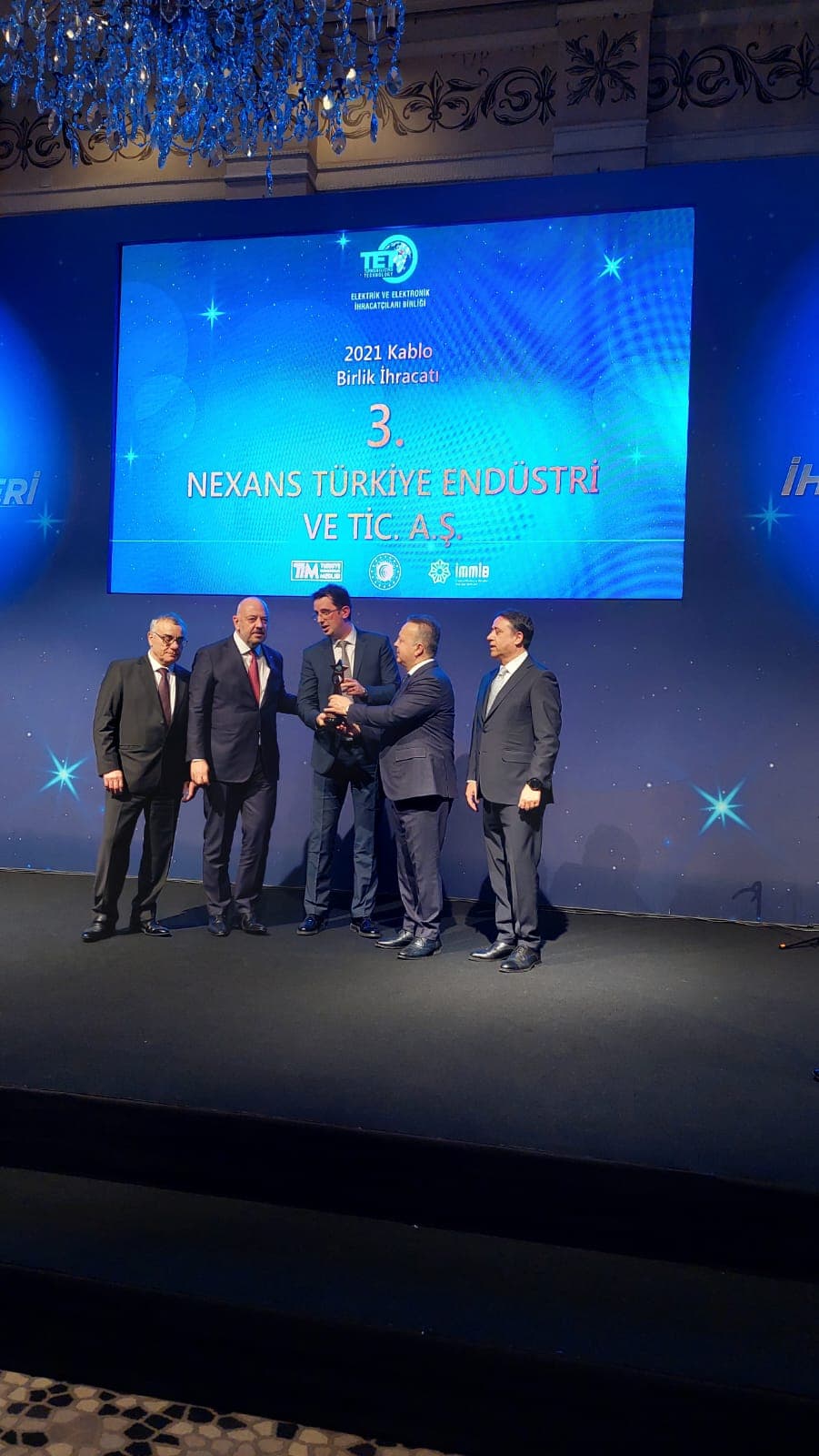 Nexsans Kablo Odul Alımı