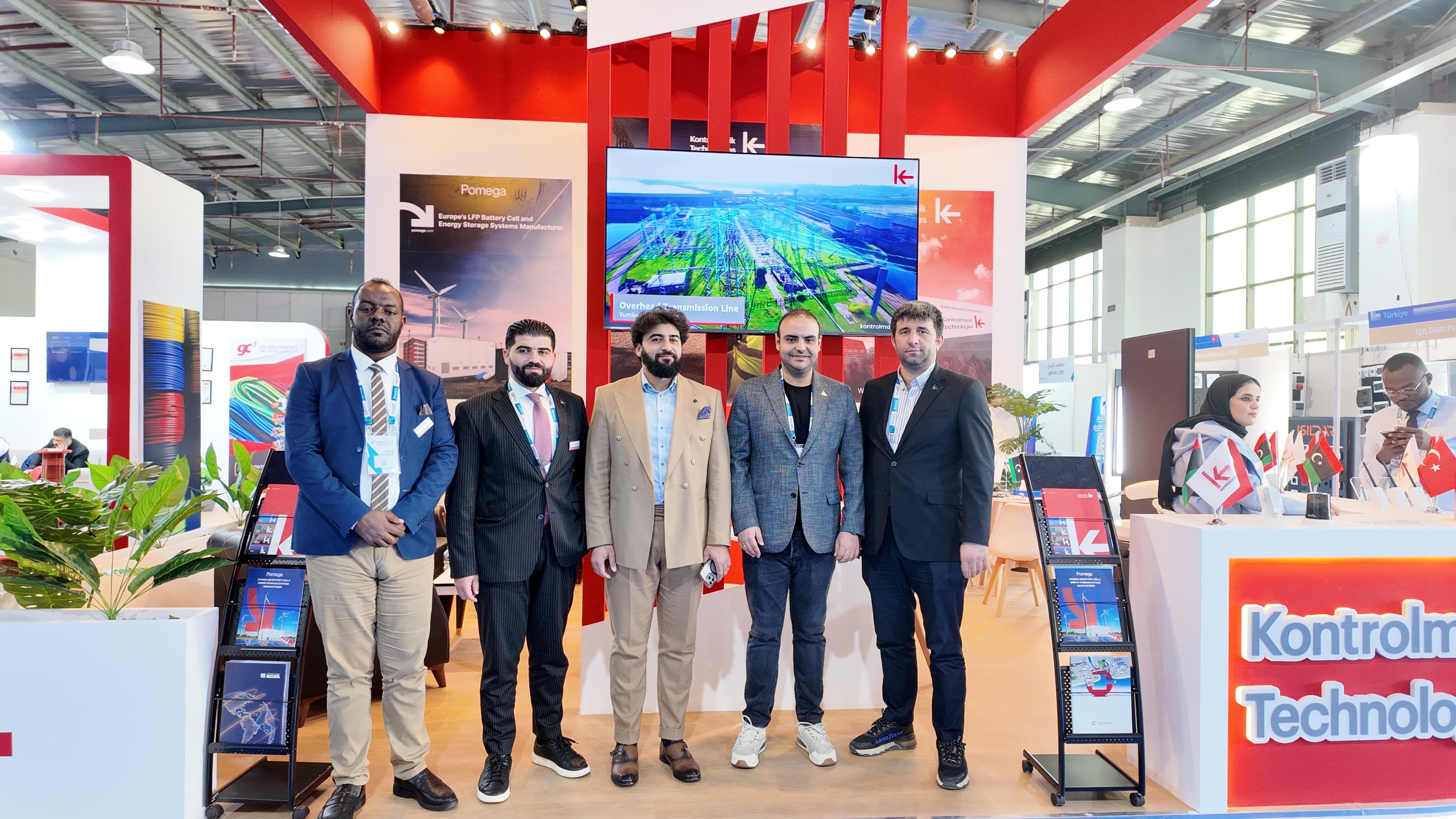 KONTROLMATİK 2024 Powerelec Libya Katılımcı Plaketi Takdimi
