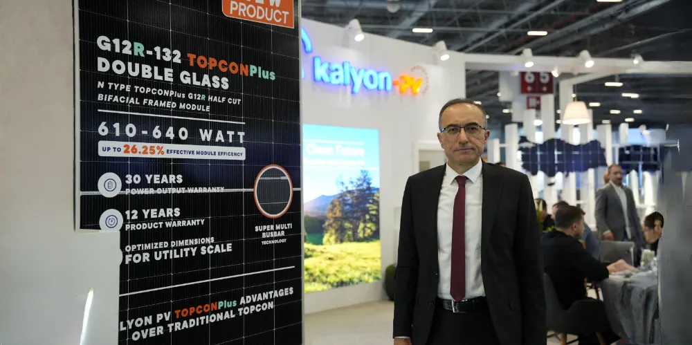 Kalyon PV, TOPCONPlus Teknolojili Güneş Panelini   EIF 2025’te Tanıttı 