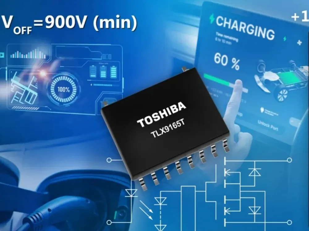 Toshiba, EV pil sistemleri için kompakt otomotiv fotorölesini tanıttı