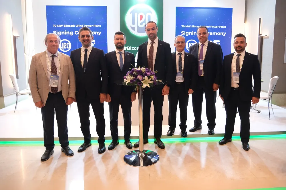 YEO Teknoloji ve Met-Gün Enerji’den   70 MW gücünde rüzgar enerjisi santrali 