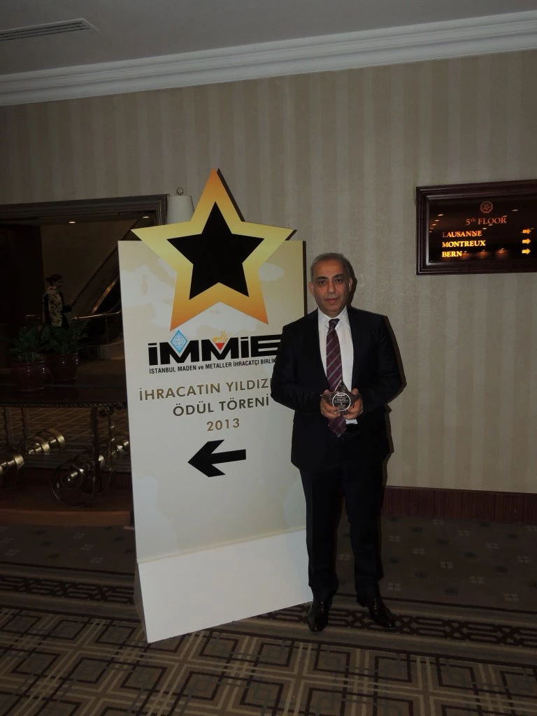 “EMTEL Emaye” 2013 İhracat Yıldızları Ödülüne Layık Görüldü…