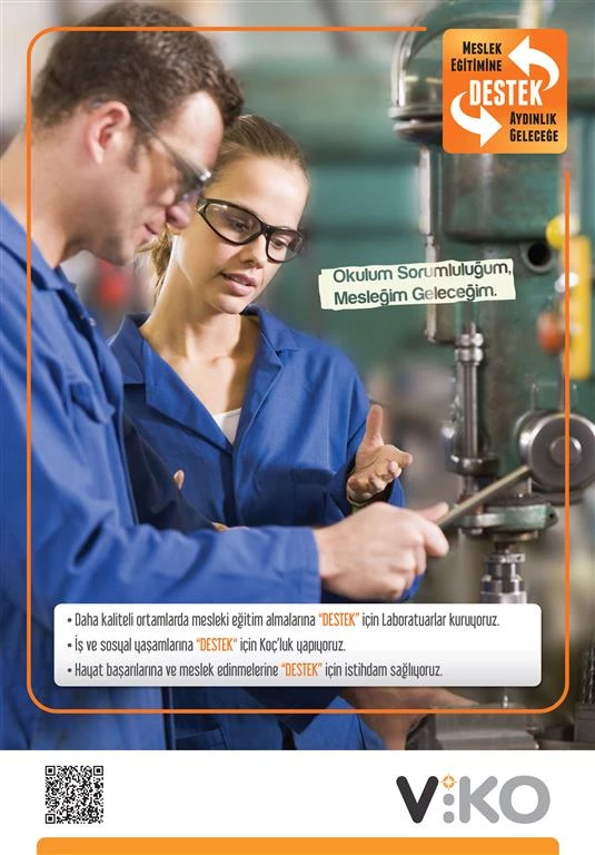 Viko, Meslek Eğitime Destek Olmaya Devam Ediyor…