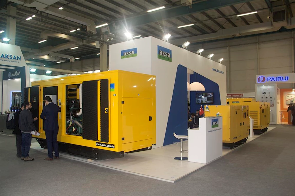 Aksa Jeneratör Win Electrotech Fuarı’ndaydı