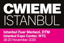 CWIEME İstanbul 2015 Fuarında doluluk oranı %85’e ulaştı