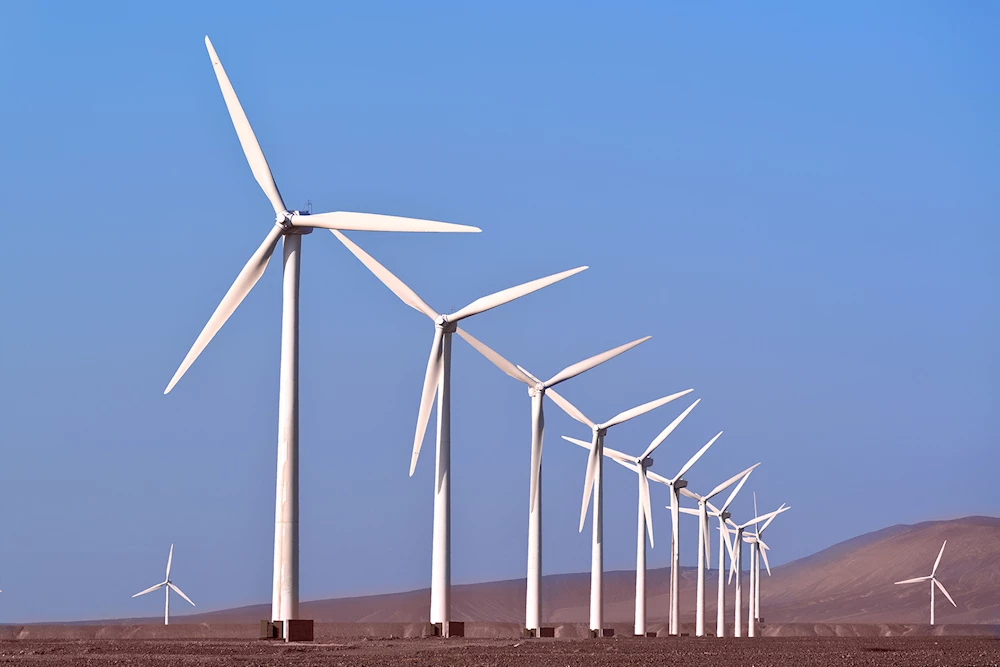 Kanije rüzgar santrali elektrik üretmeye başladı