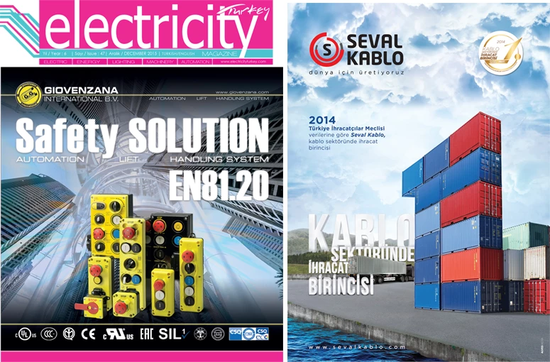 Electricity Turkey Magazine Aralık December 2015