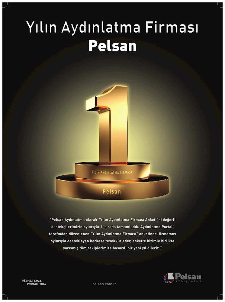 Yılın Aydınlatma Firması “Pelsan”