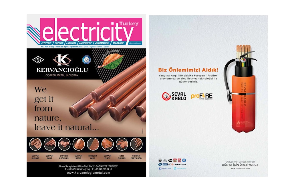Electricity Turkey Magazine Eylül/September 2017
