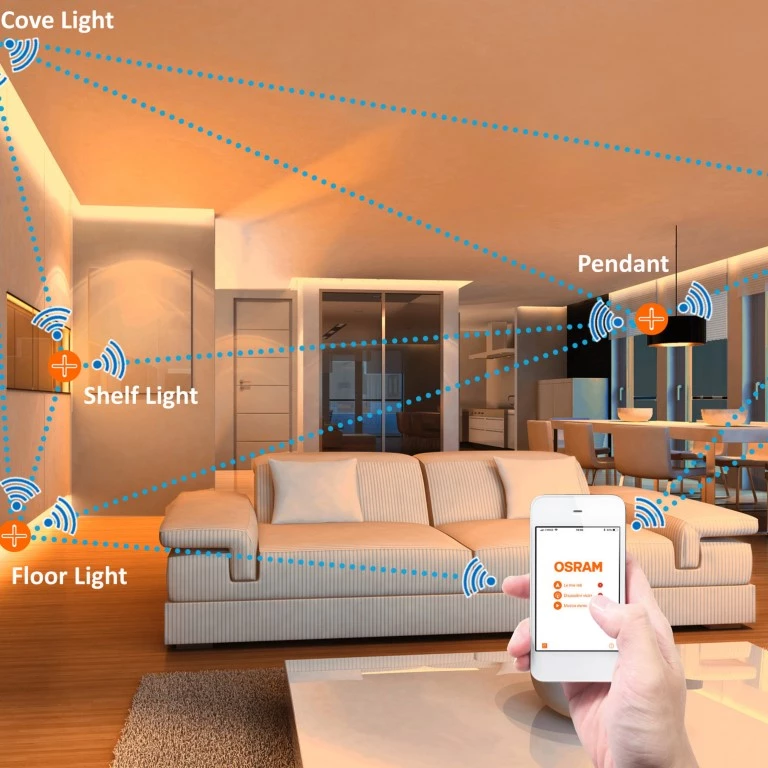OSRAM’ın son teknolojisi ile aydınlatmalarınızın kontrolü parmaklarınızın ucunda!