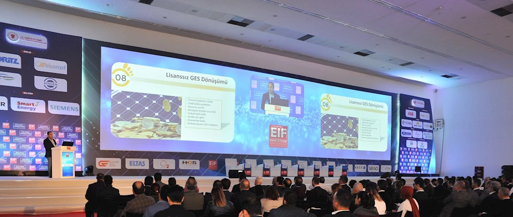 EIF Uluslararası Enerji Kongresi ve Fuarı, Solarbaba Oturumuna Ev Sahipliği Yaptı