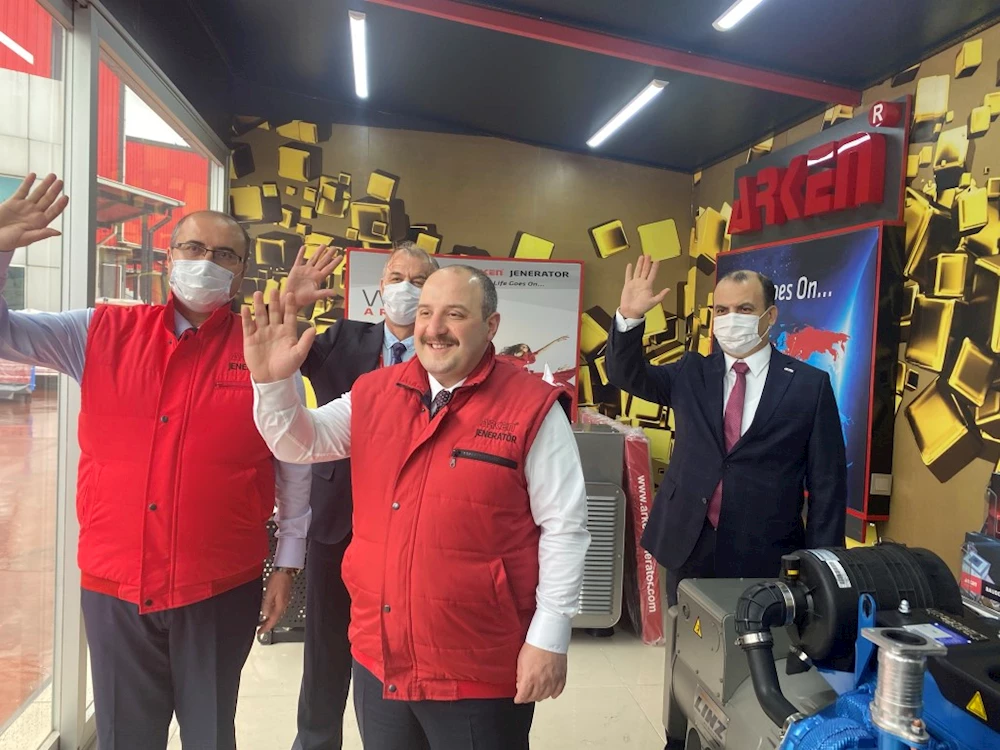 SANAYİ VE TEKNOLOJİ BAKANI MUSTAFA VARANK, ARKEN’İ ZİYARET ETTİ