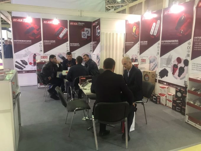 AY-KA ELEKTRİK, MOSCOW INTERLIGHT 2021 FUARI’NDA