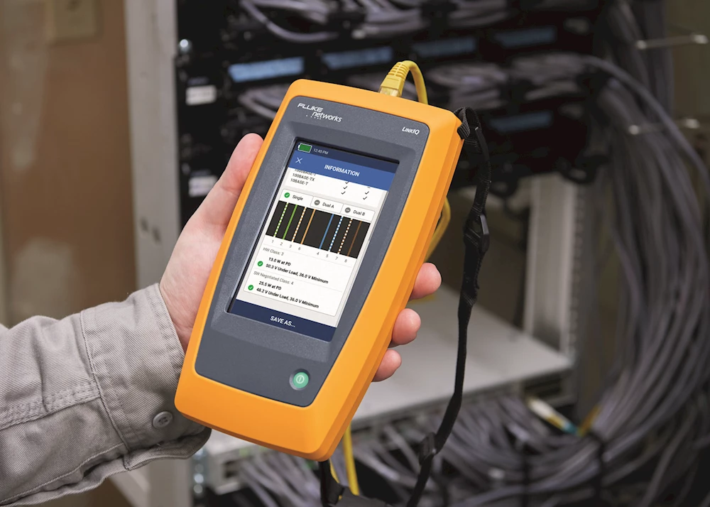 Fluke Networks LinkIQ™ Kablo+Ağ Test Cihazı