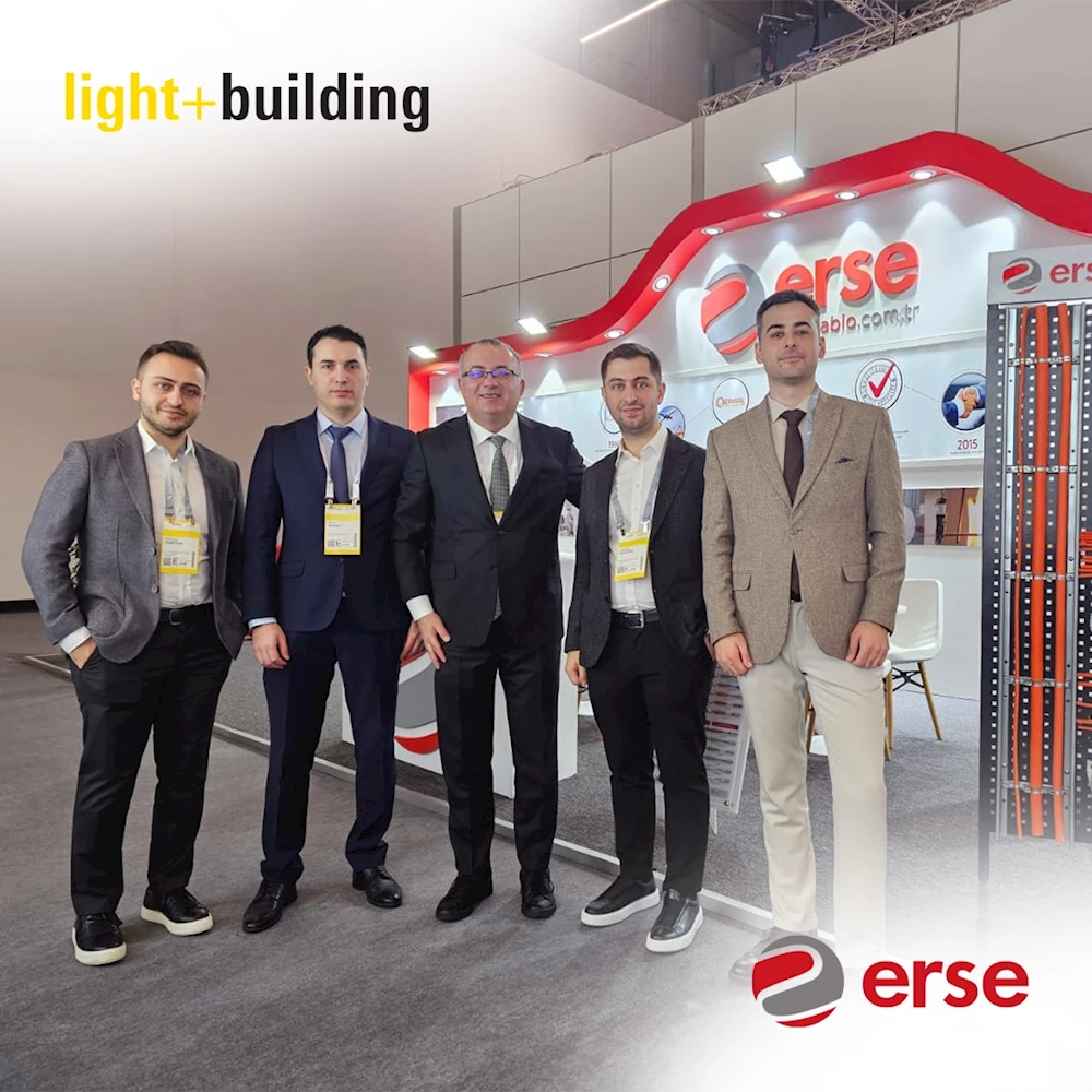 Erse Kablo Met With the Industry Leaders at Frankfurt Light+Building 2024 Fair
