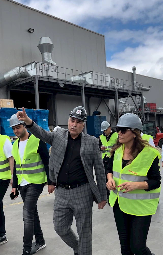 ASTOR ENERJİ YENİ FABRİKA YATIRIMI VE 2025 HEDEFLERİNİ TANITTI