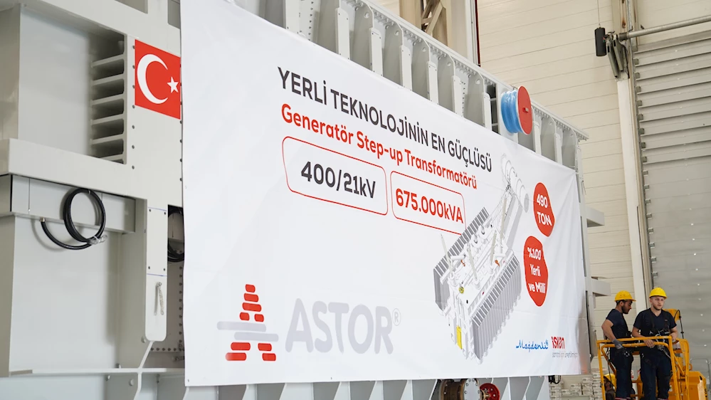 ASTOR ENERJİ 675 MVA GÜCÜNDE TRANSFORMATÖR ÜRETTİ