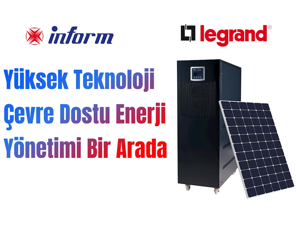 İnform Estia Hybrid UPS ile Kesintisiz, Güvenilir ve Temiz Enerji